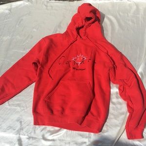 canada embroidered hoodie